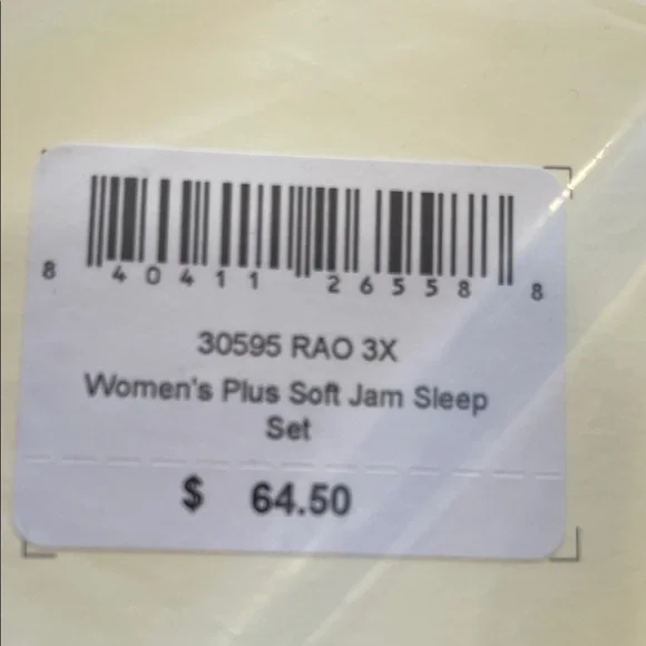 Duluth Trading Co Women's Pajama Set - Purple with Raccoon and Floral Design - Picture 4 of 4